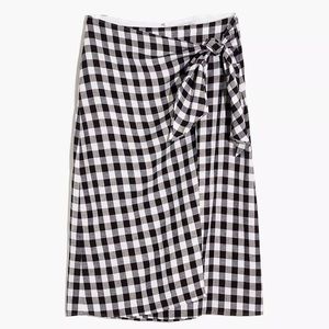 Madewell Faux-wrap midi